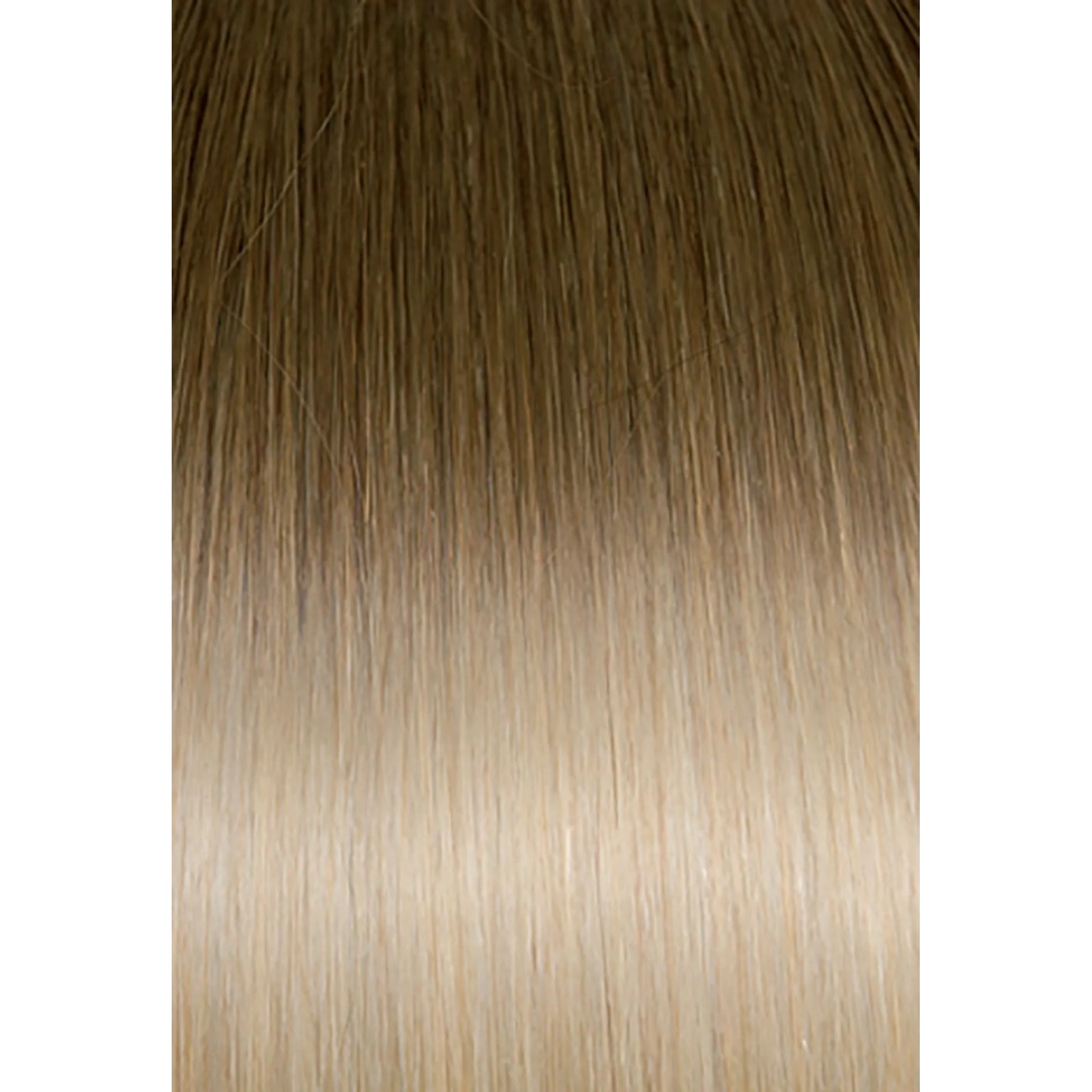 Keratin Fusion Classic Hair Extension 25 Strands Ombre 10/20 Dark Blonde Ash/Ultra Light Blonde 50/55CM 20GR