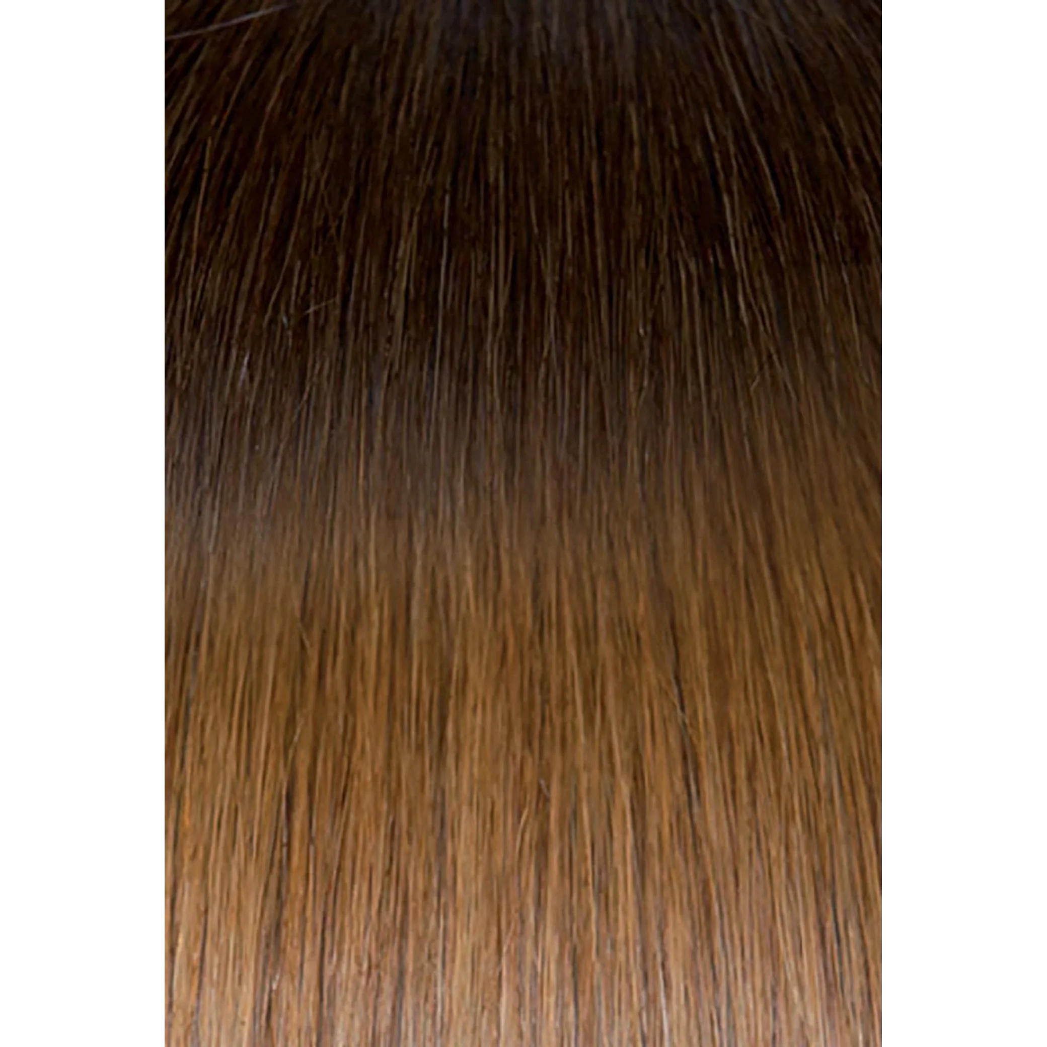 Keratin Fusion Russian Hair Extension 20PCS Ombre 6/27 Light Brown/Tobacco Blonde 55CM