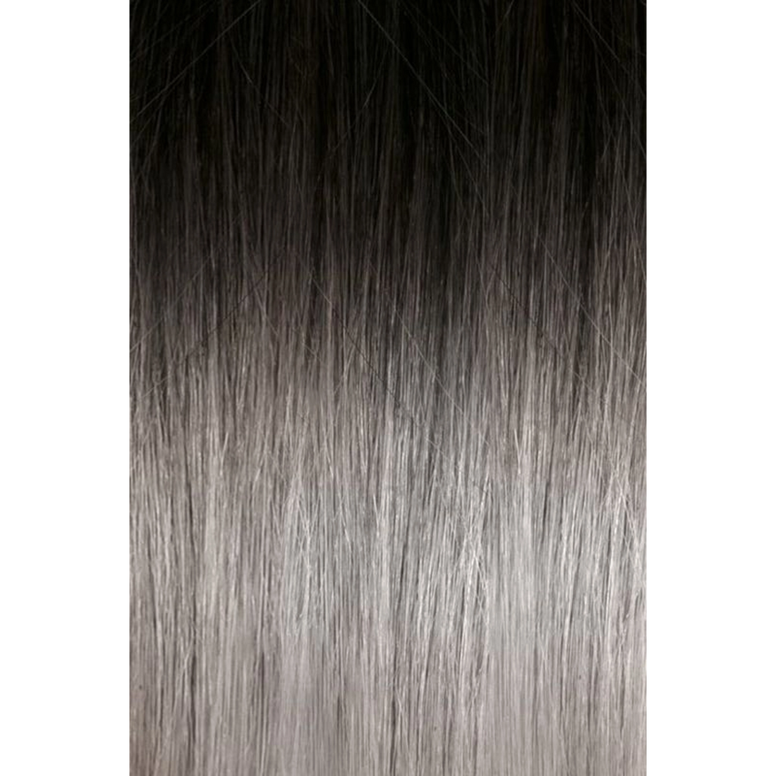 Tape-in Russian Hair Extension 6 PCS Ombre 1B/SIL Silver Black/Silver 55CM