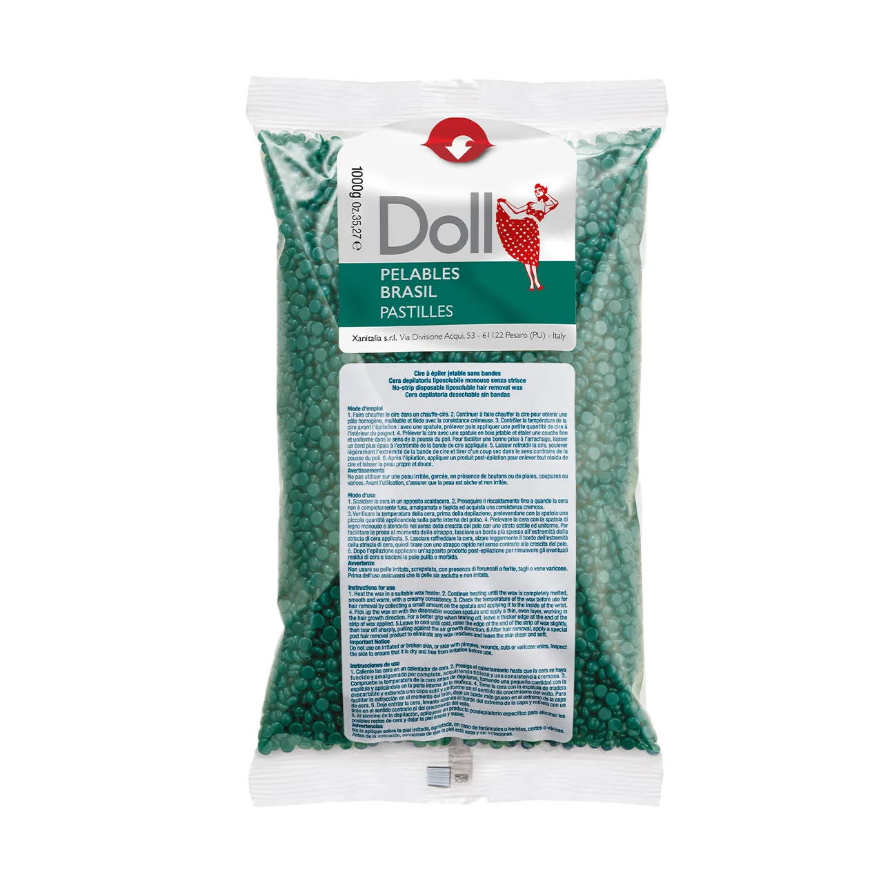 Chlorophylle Non-Strip Pelables Wax Pastilles 1kg